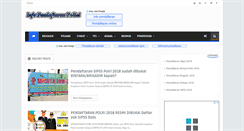 Desktop Screenshot of infopenerimaanpendaftaranpolri.com